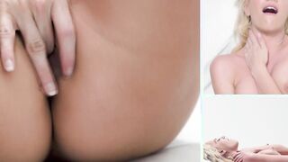 Kenna James fingers herself til orgasm