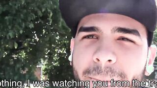 First time gay banging for macho Latino straighty