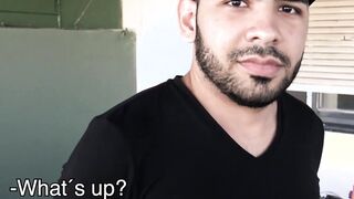 First time gay banging for macho Latino straighty