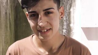 Straight Latino is a first timer when it comes to gay sex