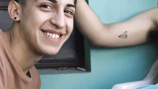 Straight Latino is a first timer when it comes to gay sex