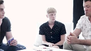 Hardcore secret sex time with hairy daddy and stepsons