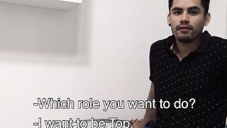 Straight Latino sucks man off before being barebacked hard