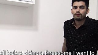 Straight Latino sucks man off before being barebacked hard
