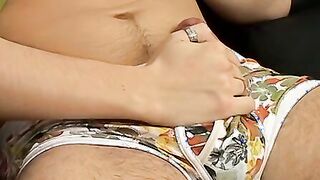 Kyle Valasek playing with his massive dick until he cums hard