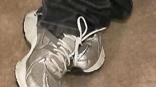 Younger amateur strokes his dick and releases his load