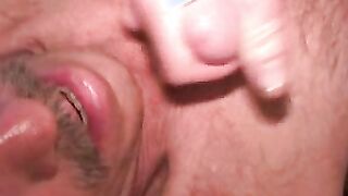 Mature with mustache gets raw fucked after giving a blowjob
