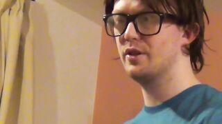 Classy British cutie tricked into giving long wet blowjob