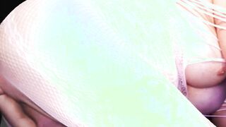 Experienced TS redhead fucked at the glory hole