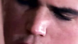 Vintage gay men are rimming mutually while anal fucking hard