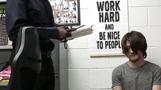 Devin Trez a BBC officer shot Troy Harlow in the tight ass