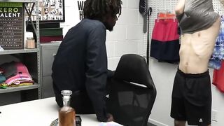 Devin Trez a BBC officer shot Troy Harlow in the tight ass