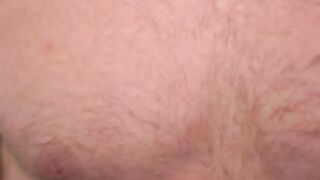 Manly mature amateur cums hard after stroking his cock