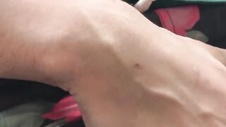 Latino guy getting a first taste of cock and becoming gay