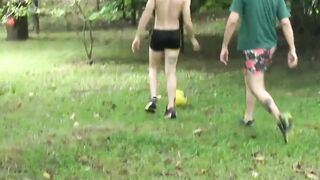 Latino guy getting a first taste of cock and becoming gay