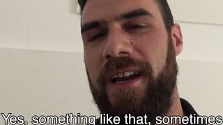 Twinks love being raw penetrated by their bearded lover