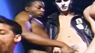Exemplary attractive gay blowing dick and getting it anally