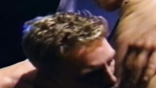 Exemplary attractive gay blowing dick and getting it anally