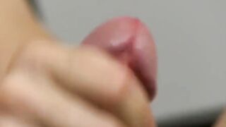 The endearing owner of the long python plays with his lovely tight hole