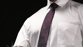 DILF Reese oils first Noahs tight ass before fucking it