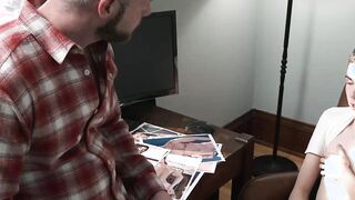 Hungry twink licks and sucks on stepuncles bigdick balls
