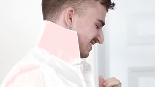Strict air pocket butt high schooler groans during unusual taboo fuck