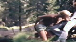 Retro dick sucker blows his companions and takes it in the ass