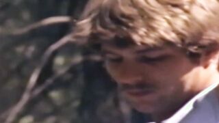Retro dick sucker blows his companions and takes it in the ass