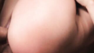 Two nasty studs double penetrate wicked horny Euro slut