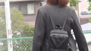 Japanese women are afraid they will be caught while pissing