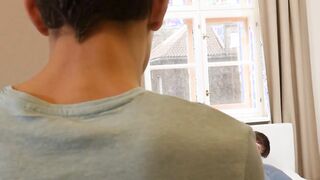 Horny Liam Rose invites sneaky twink Ollie Barn to fuck