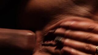 Sensual blondie ass drilled after slow passionate blowjob