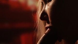 Sensual blondie ass drilled after slow passionate blowjob