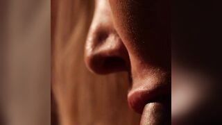 Sensual blondie ass drilled after slow passionate blowjob