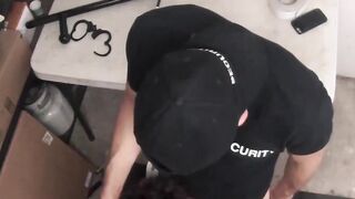 The young suspect is subjected to a bareback pounding and a cavity search