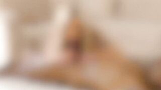 AGEDLOVE Horny Blonde Niki gets a huge dick instead of pizza