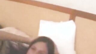 Amazing Patricia Rides Two Cocks