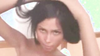 Amazing Patricia Rides Two Cocks