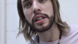 Sweet Latino turning gay after his first man to man sex