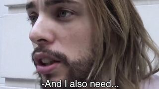 Sweet Latino turning gay after his first man to man sex
