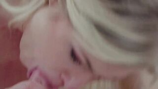 Natural tits babe Gabi Gold fucked doggystyle until she cums