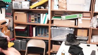 The hung officer beats the cute twinks wet booty hole
