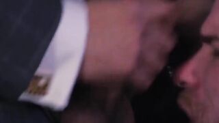 Tasteful money managers appreciate wet sensual caresses and harsh fucking