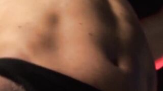 Hot businessman gets rimmed with passion before having a barechested fuck