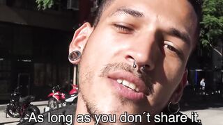 Latino man prostitutes himself for money but becomes gay