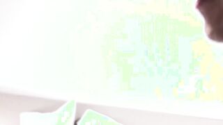 Young Latino bare penetrated while sucking two dicks