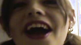 Isabella Kay English gal tricked into sucking on hard chode