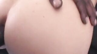 Petite White Whore Does Anal Group Sex