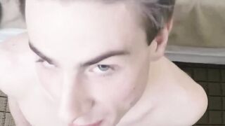 Light youngster banged exposed before stepbro facial