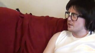Curvy English cutie receives messy facial after fucking